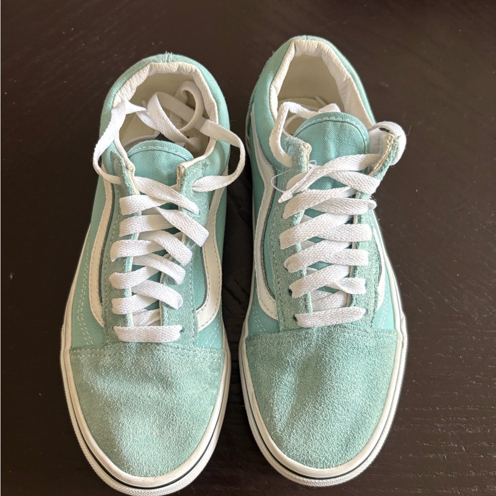 Kids Classic Blue and White Sneakers